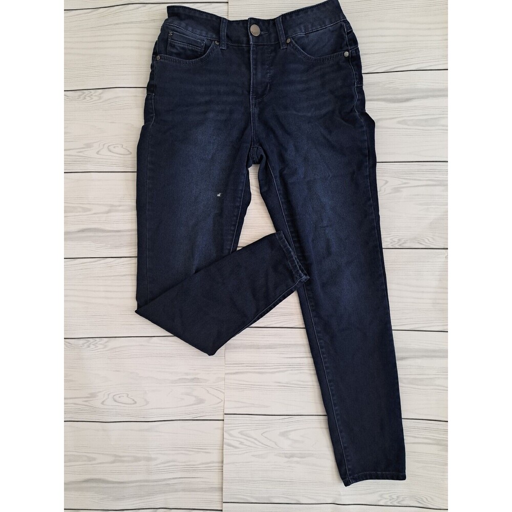 Seven7 Jeans Legging Booty Shaper Blue Denim Womens Size 4 Mid-Rise Jeans Pants